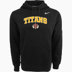 Uplift Titans <span class="pdp-name-mascot">Uplift Titans</span> Nike Men's Club Pullover Fleece Hoodie Front Thumbnail