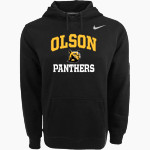 Olson Panthers Online Store Nike Men's Club Pullover Fleece Hoodie Front Thumbnail