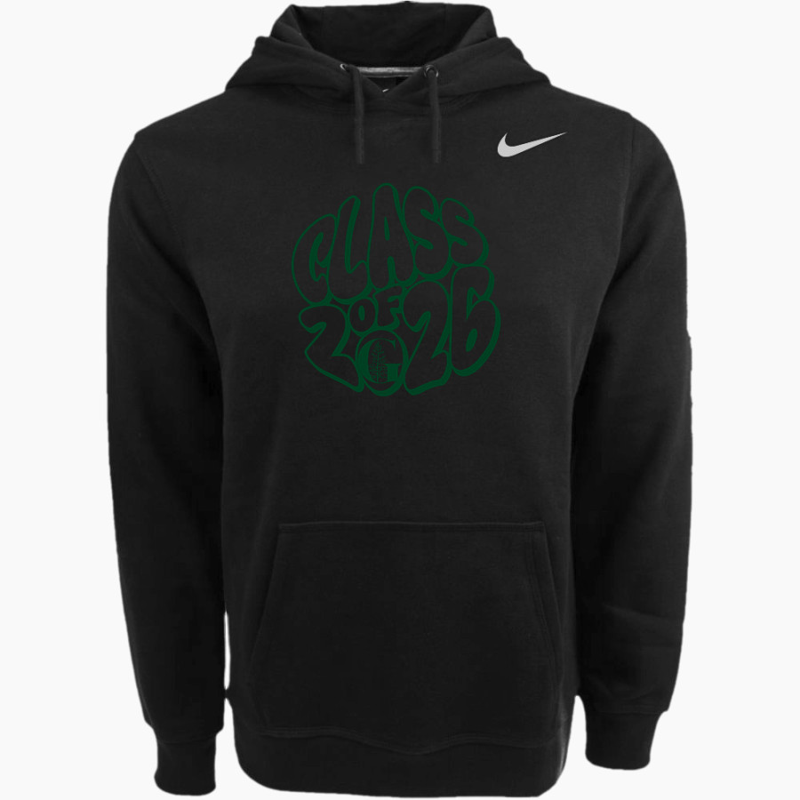 Green Acres Grizzlies <span class="pdp-name-mascot">Green Acres School Grizzlies</span> Nike Men's Club Pullover Fleece Hoodie