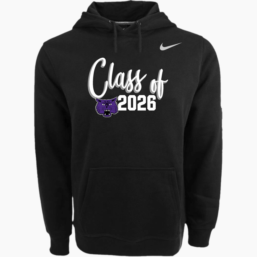 MUNCIE CENTRAL HIGH SCHOOL BEARCATS <span class="pdp-name-mascot">MUNCIE BEARCATS</span> Nike Men's Club Pullover Fleece Hoodie