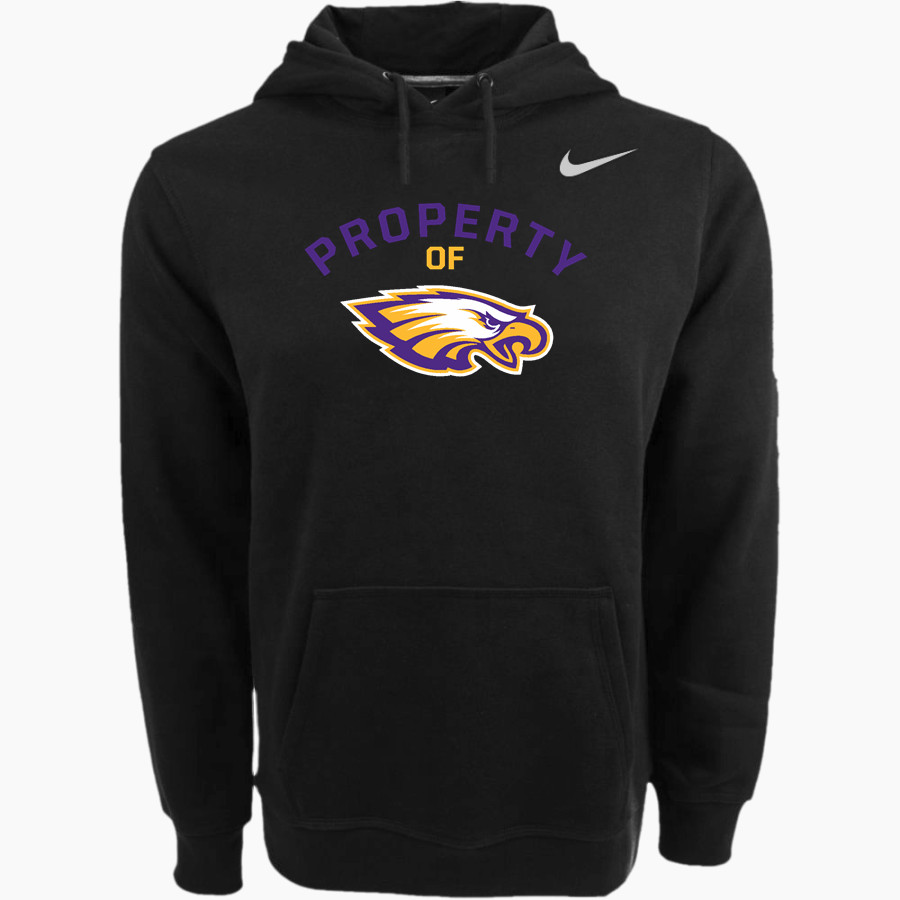 AVON HIGH SCHOOL EAGLES <span class="pdp-name-mascot">AVON EAGLES</span> Nike Men's Club Pullover Fleece Hoodie