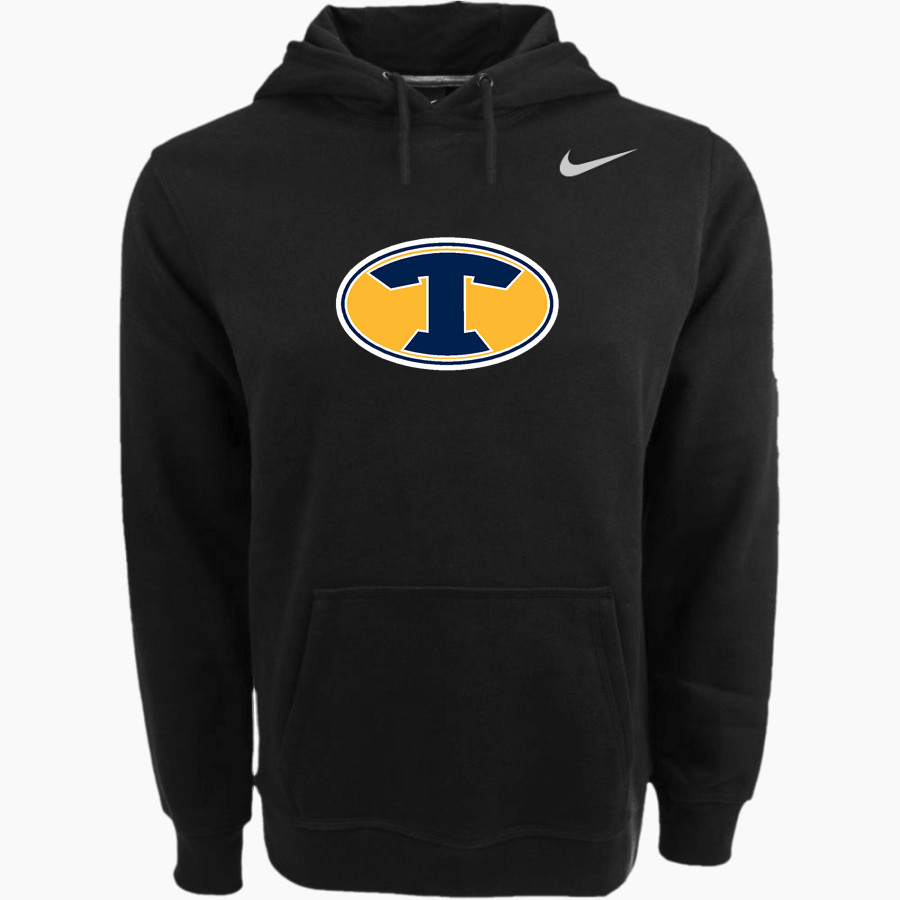 TROUP HIGH SCHOOL TIGERS <span class="pdp-name-mascot">TROUP TIGERS</span> Nike Men's Club Pullover Fleece Hoodie