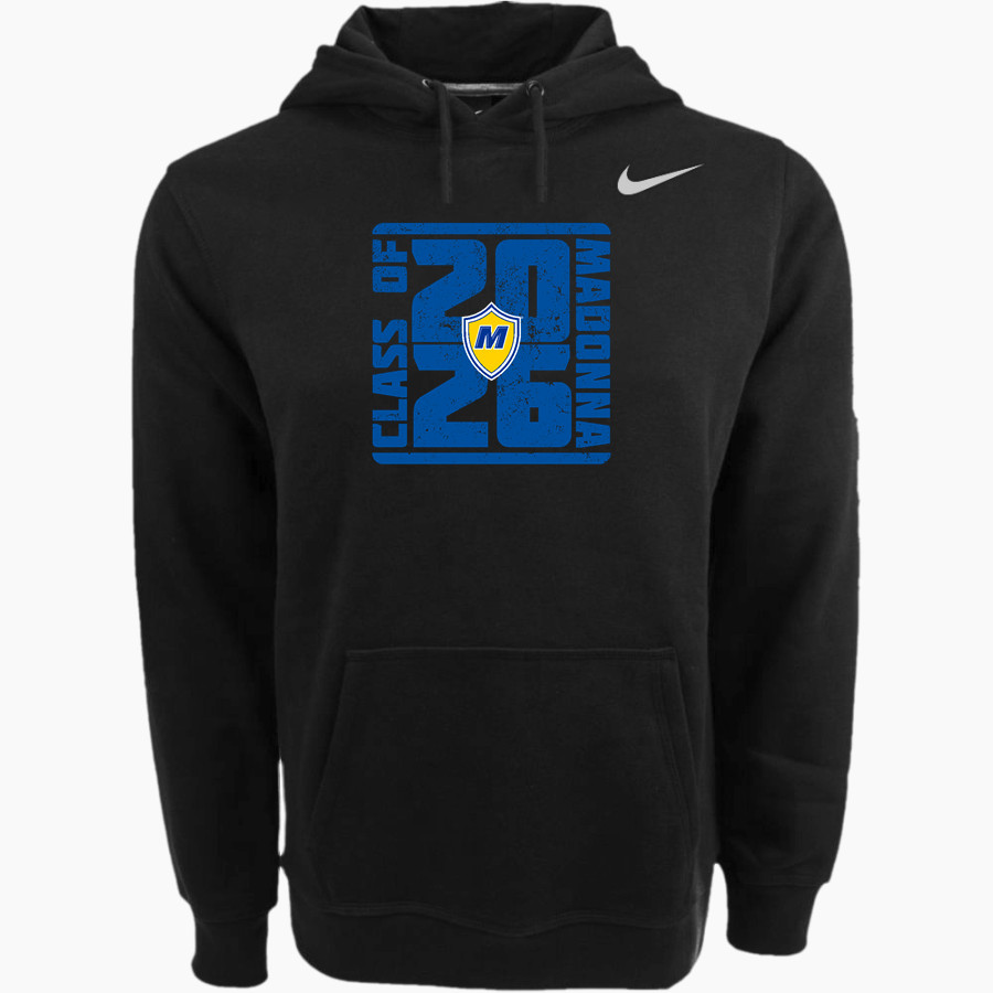 Madonna Crusaders Nike Men's Club Pullover Fleece Hoodie