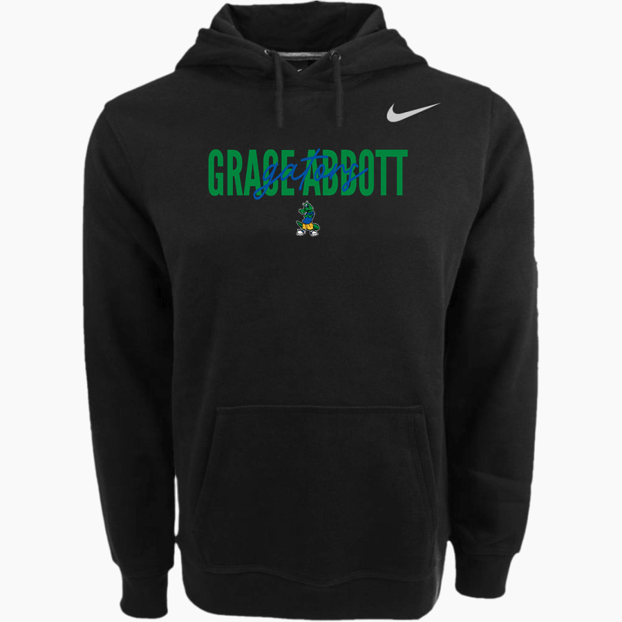 GRACE ABBOTT Gators <span class="pdp-name-mascot">GRACE ABBOTT ELEMENTARY SCHOOL Alligators</span> Nike Men's Club Pullover Fleece Hoodie