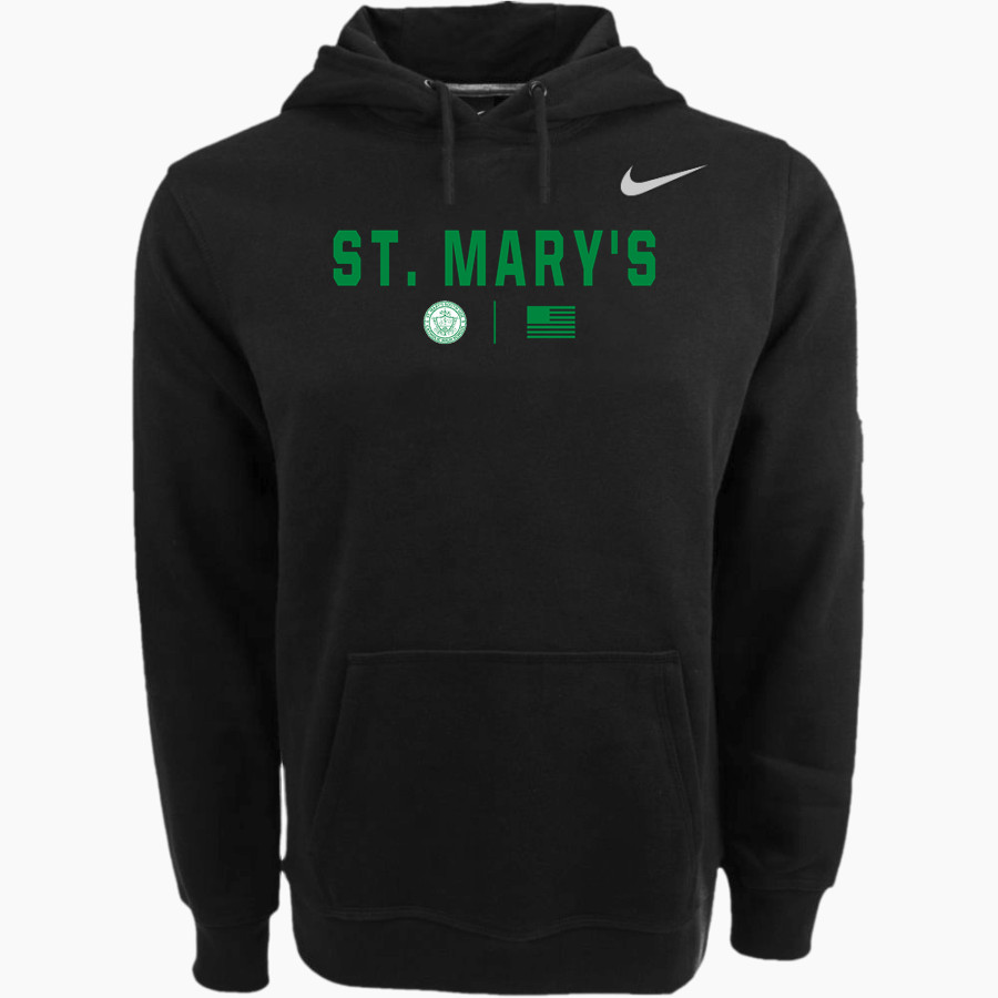 St. Mary's Dragons <span class="pdp-name-mascot">St. Mary's Dragons</span> Nike Men's Club Pullover Fleece Hoodie