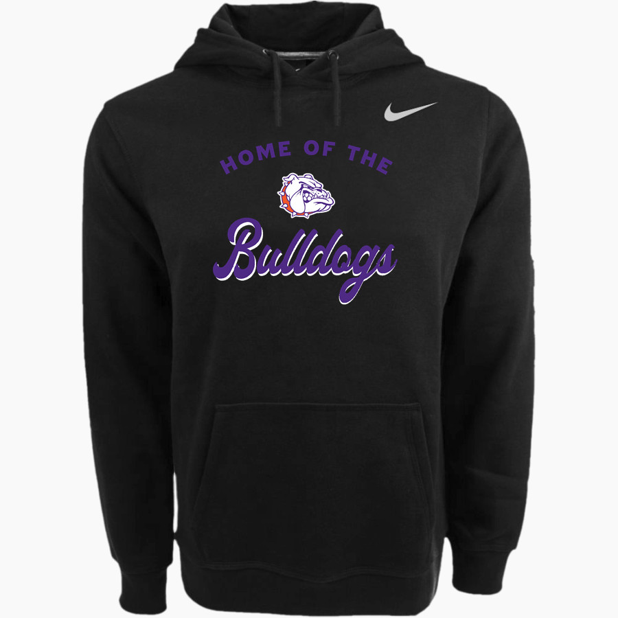BEMENT MIDDLE SCHOOL BULLDOGS Nike Men's Club Pullover Fleece Hoodie