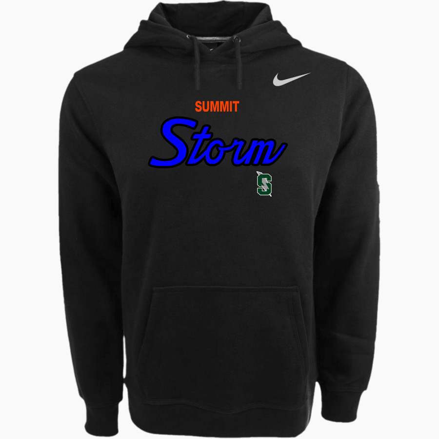 Summit High School Storm Nike Men's Club Pullover Fleece Hoodie