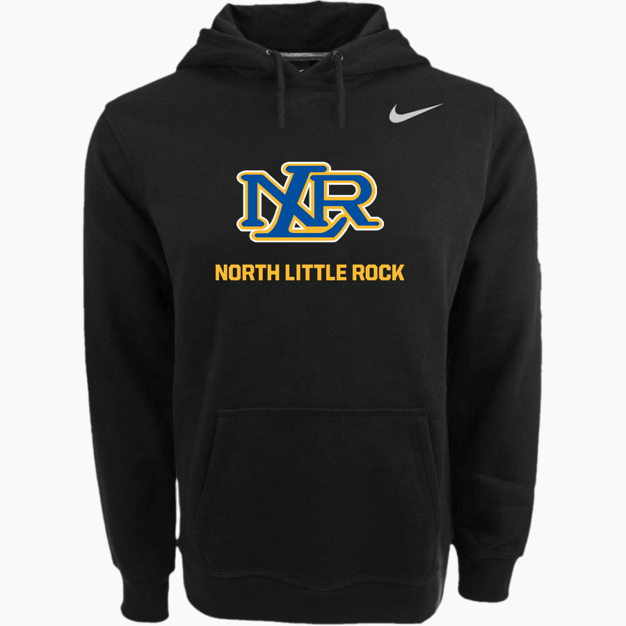 NORTH LITTLE ROCK HIGH SCHOOL CHARGING WILDCATS Nike Men's Club Pullover Fleece Hoodie