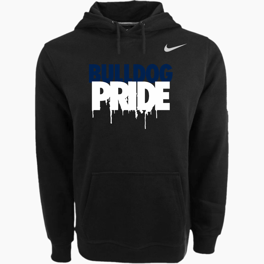 Walker Bulldogs Nike Men's Club Pullover Fleece Hoodie