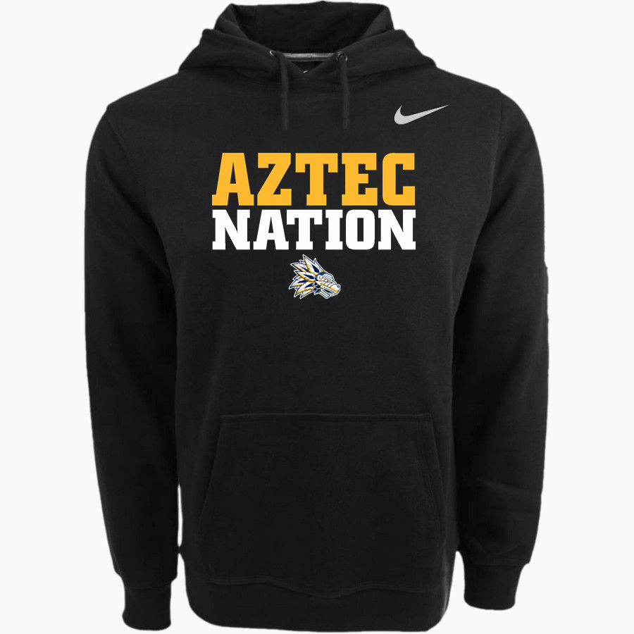 LA QUINTA HIGH SCHOOL AZTECS <span class="pdp-name-mascot">LA QUINTA AZTECS</span> Nike Men's Club Pullover Fleece Hoodie