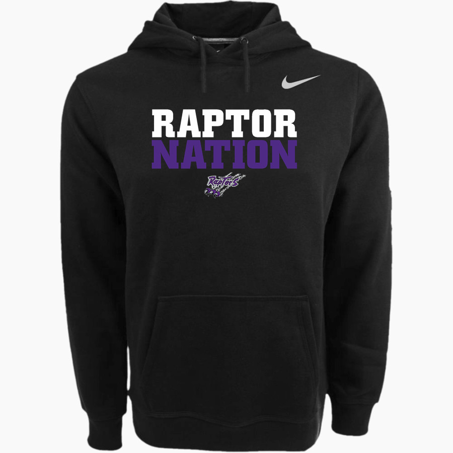 Stuart Raptors <span class="pdp-name-mascot">Stuart Raptors</span> Nike Men's Club Pullover Fleece Hoodie