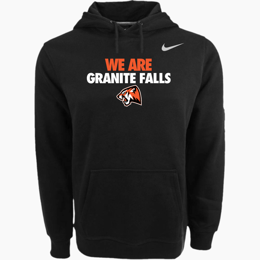 GRANITE FALLS HIGH SCHOOL TIGERS <span class="pdp-name-mascot">GRANITE FALLS TIGERS</span> Nike Men's Club Pullover Fleece Hoodie
