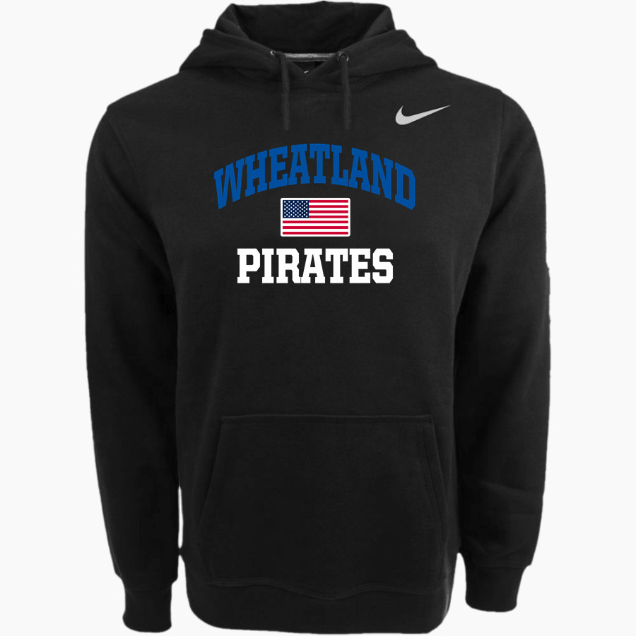 Wheatland High School Pirates <span class="pdp-name-mascot">Wheatland High School Pirates</span> Nike Men's Club Pullover Fleece Hoodie