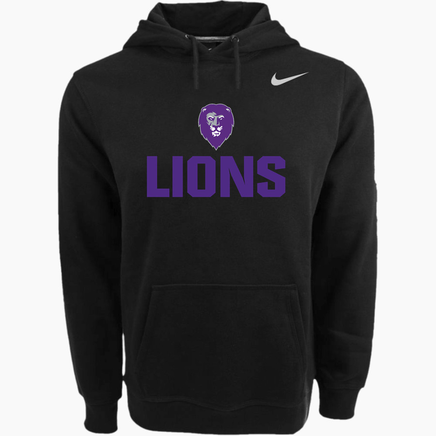 LUHI Lions Nike Men's Club Pullover Fleece Hoodie