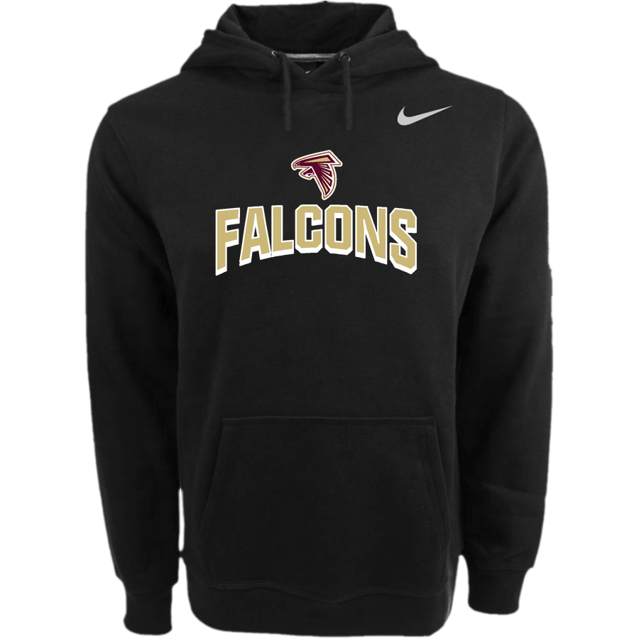 WM E GRADY VOC TECH SCHOOL FALCONS <span class="pdp-name-mascot">GRADY HIGH SCHOOL FALCONS</span> Nike Men's Club Pullover Fleece Hoodie