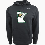 Bemidji State Athletics <span class="pdp-name-mascot">Bemidji State Beavers</span> Nike Men's Club Pullover Fleece Hoodie Front Thumbnail