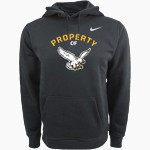 Hudson's Bay Eagles Nike Men's Club Pullover Fleece Hoodie Front Thumbnail