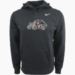 Boscobel Bulldogs Nike Men's Club Pullover Fleece Hoodie Front Thumbnail