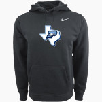 PRINCE OF PEACE CHRISTIAN SCHOOL EAGLES Nike Men's Club Pullover Fleece Hoodie Front Thumbnail