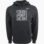 277Q Otters Nike Men's Club Pullover Fleece Hoodie Front Thumbnail