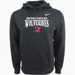 Harvard-Westlake The Official Online Store Nike Men's Club Pullover Fleece Hoodie Front Thumbnail