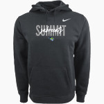 Summit Sabrecats Nike Men's Club Pullover Fleece Hoodie Front Thumbnail