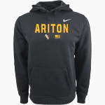 Ariton Purple Cats <span class="pdp-name-mascot">Ariton Purple Cats</span> Nike Men's Club Pullover Fleece Hoodie Front Thumbnail