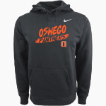 Oswego Panthers Nike Men's Club Pullover Fleece Hoodie Front Thumbnail