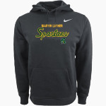 Martin Luther Spartans Nike Men's Club Pullover Fleece Hoodie Front Thumbnail