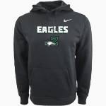 Zionsville High School Eagles Online Store Nike Men's Club Pullover Fleece Hoodie Front Thumbnail