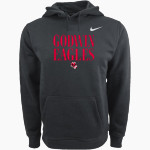 Godwin Eagles Nike Men's Club Pullover Fleece Hoodie Front Thumbnail
