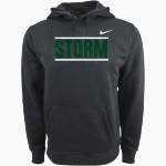 Summit High School Storm Nike Men's Club Pullover Fleece Hoodie Front Thumbnail