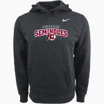 Creekside Seminoles Nike Men's Club Pullover Fleece Hoodie Front Thumbnail