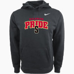 Salesian College Preparatory Online Store <span class="pdp-name-mascot">Salesian Pride</span> Nike Men's Club Pullover Fleece Hoodie Front Thumbnail