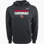 Pope Francis Cardinals Nike Men's Club Pullover Fleece Hoodie Front Thumbnail