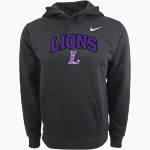 LUHI Lions Nike Men's Club Pullover Fleece Hoodie Front Thumbnail