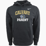 Calvary Lions Nike Men's Club Pullover Fleece Hoodie Front Thumbnail
