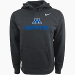 Minnetonka Skippers Nike Men's Club Pullover Fleece Hoodie Front Thumbnail