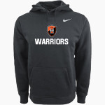 Official Store of the Warriors Nike Men's Club Pullover Fleece Hoodie Front Thumbnail