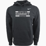 Summit Sabrecats <span class="pdp-name-mascot">Summit School Sabrecats</span> Nike Men's Club Pullover Fleece Hoodie Front Thumbnail