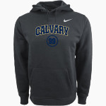 Calvary Lions Nike Men's Club Pullover Fleece Hoodie Front Thumbnail