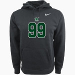 Wisconsin Heights High School Vanguards Nike Men's Club Pullover Fleece Hoodie Front Thumbnail