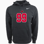 Pope Francis Cardinals Nike Men's Club Pullover Fleece Hoodie Front Thumbnail