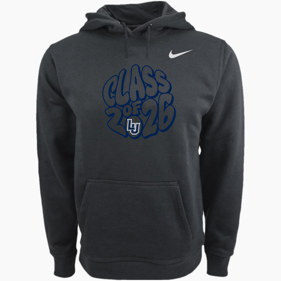 Lawrence University Vikings Online Store Nike Men's Club Pullover Fleece Hoodie