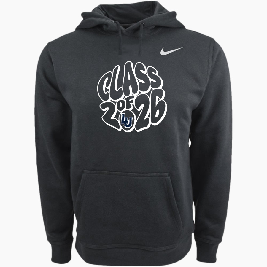 Lawrence University Vikings Online Store Nike Men's Club Pullover Fleece Hoodie