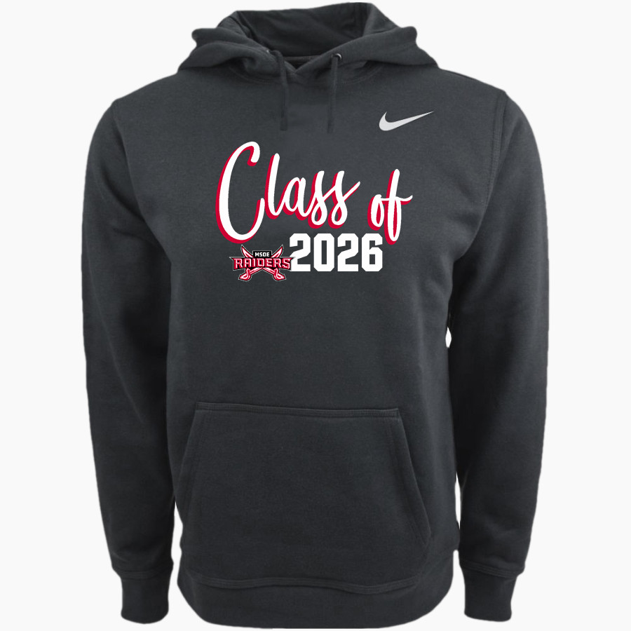 Milwaukee School of Engineering Nike Men's Club Pullover Fleece Hoodie