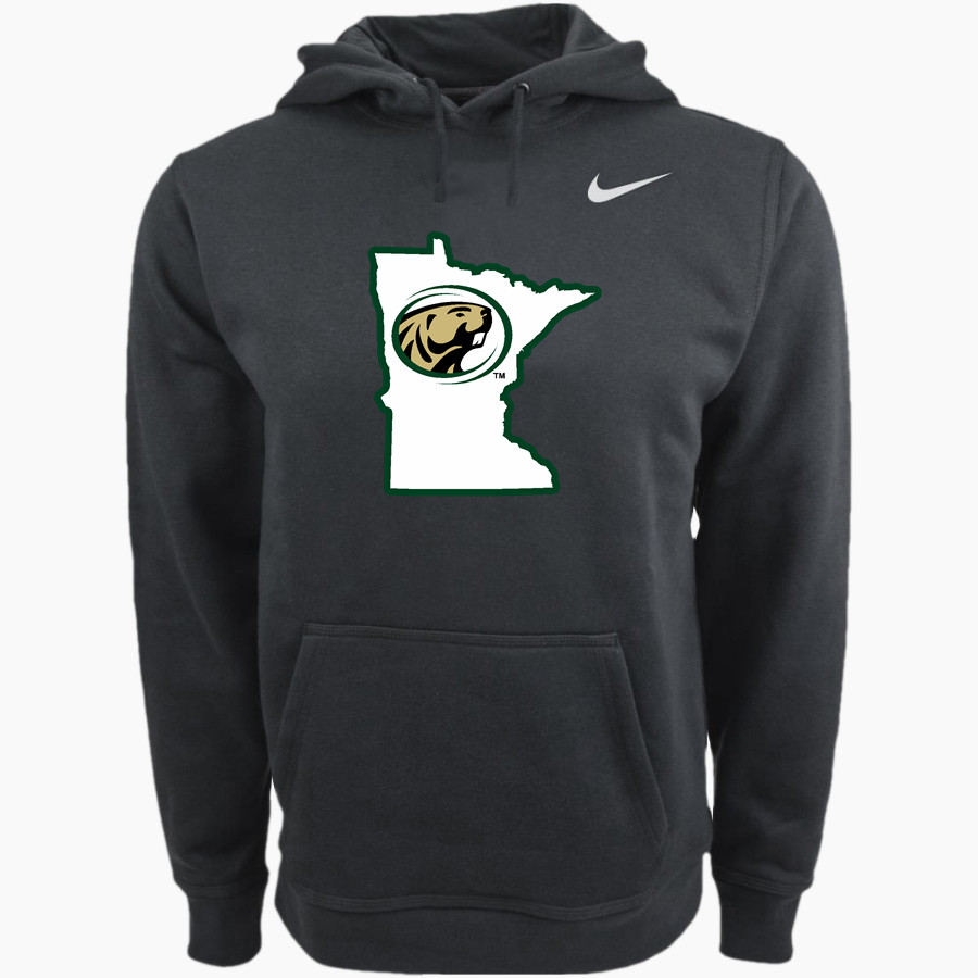 Bemidji State Athletics <span class="pdp-name-mascot">Bemidji State Beavers</span> Nike Men's Club Pullover Fleece Hoodie