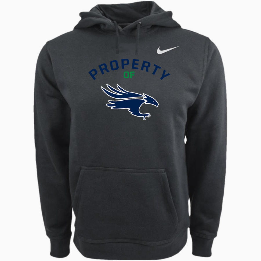 Reynolds Mountain Eagles Nike Men's Club Pullover Fleece Hoodie