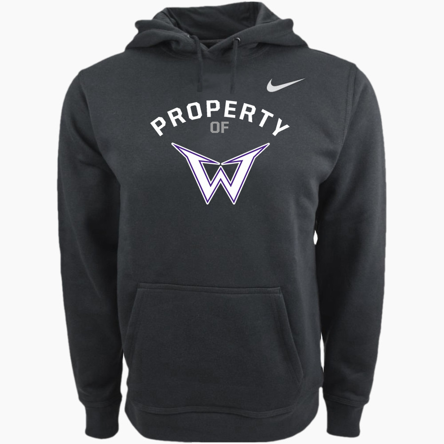 Warrenton Warriors Nike Men's Club Pullover Fleece Hoodie