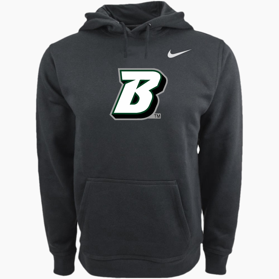 Binghamton University Nike Men's Club Pullover Fleece Hoodie